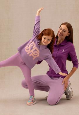 Kız Çocuk Lila Tayt - 50276929011