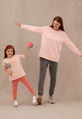 Kız Çocuk Somon Tayt - 50276929031