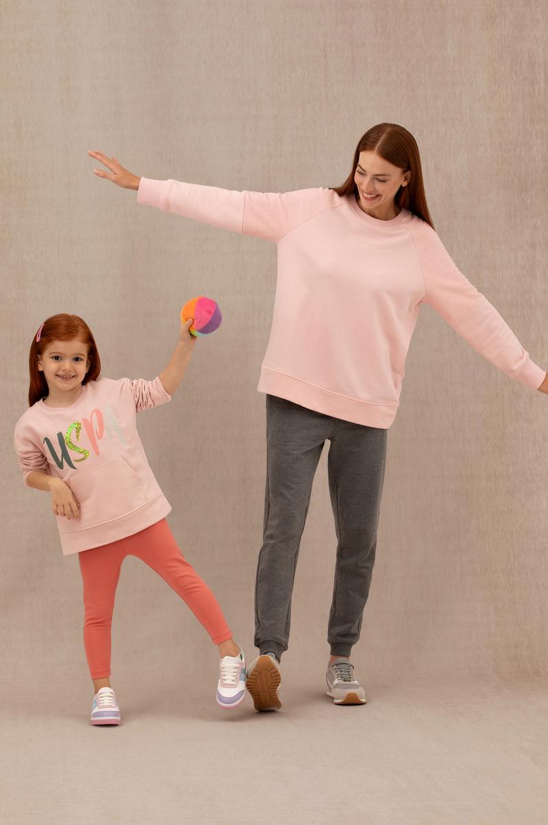 Kız Çocuk Somon Tayt