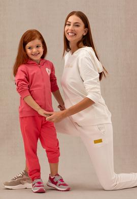 Kız Çocuk Pembe Sweatshirt