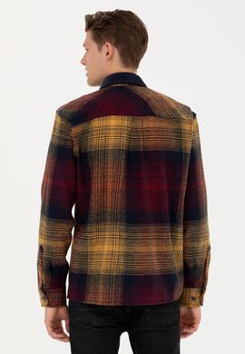 Erkek Açık Haki Uzun Kollu Gömlek - 50272716005