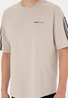 Erkek Bej Tişört - 50270793036