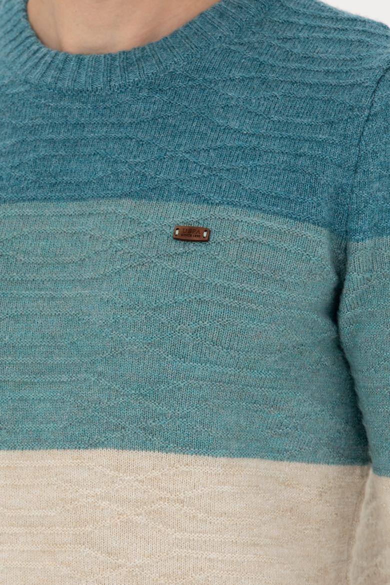 Erkek Petrol Kazak - 50271006011