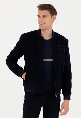 Erkek Lacivert Kaşe Mont - 50270019003