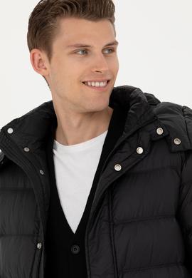 Erkek Siyah Kaban - 50270506020