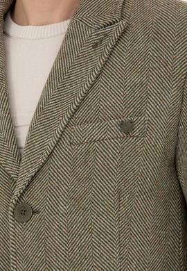 Erkek Kahverengi Kaşe Kaban - 50273138002