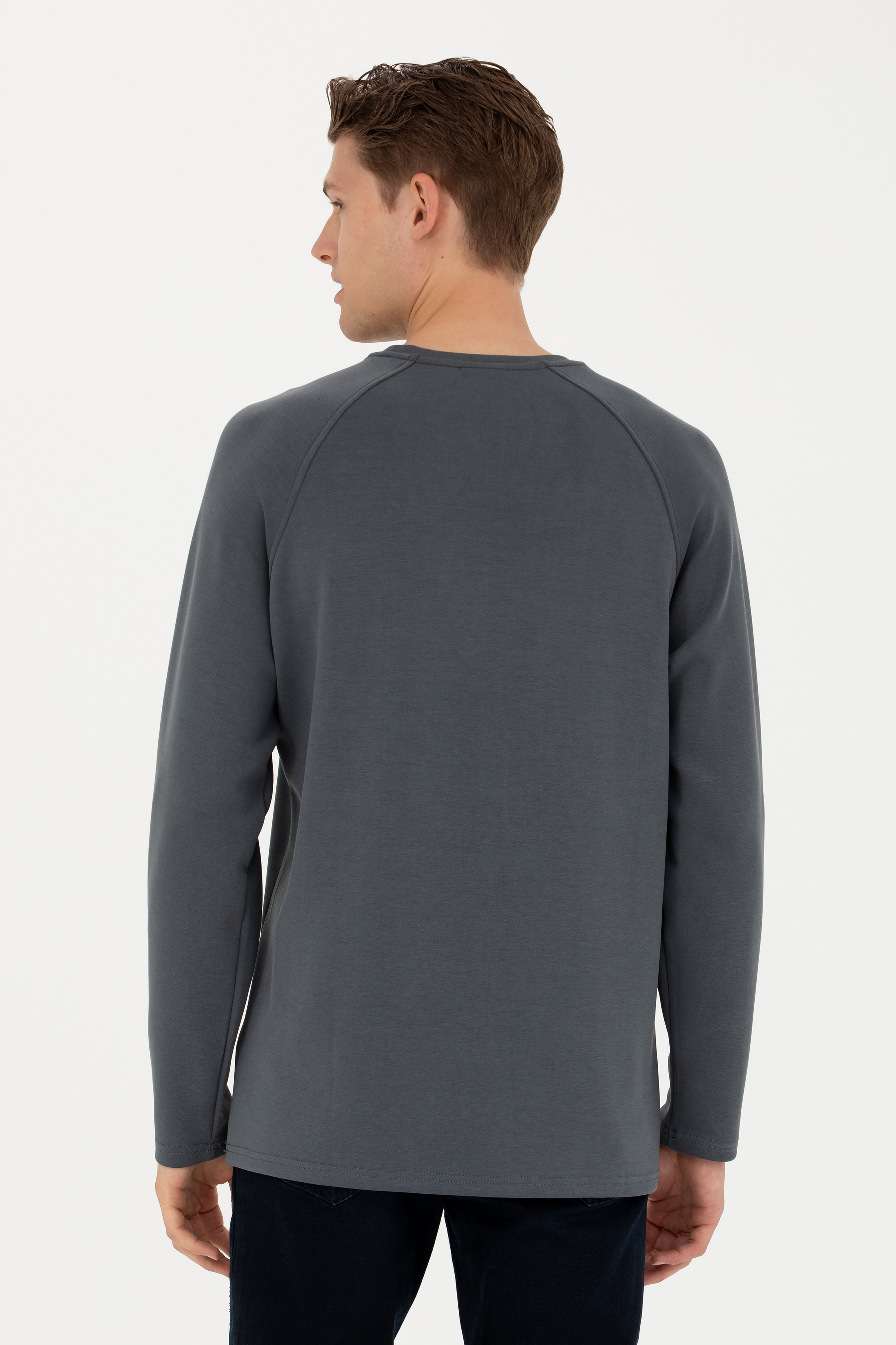 Erkek Antrasit Sweatshirt