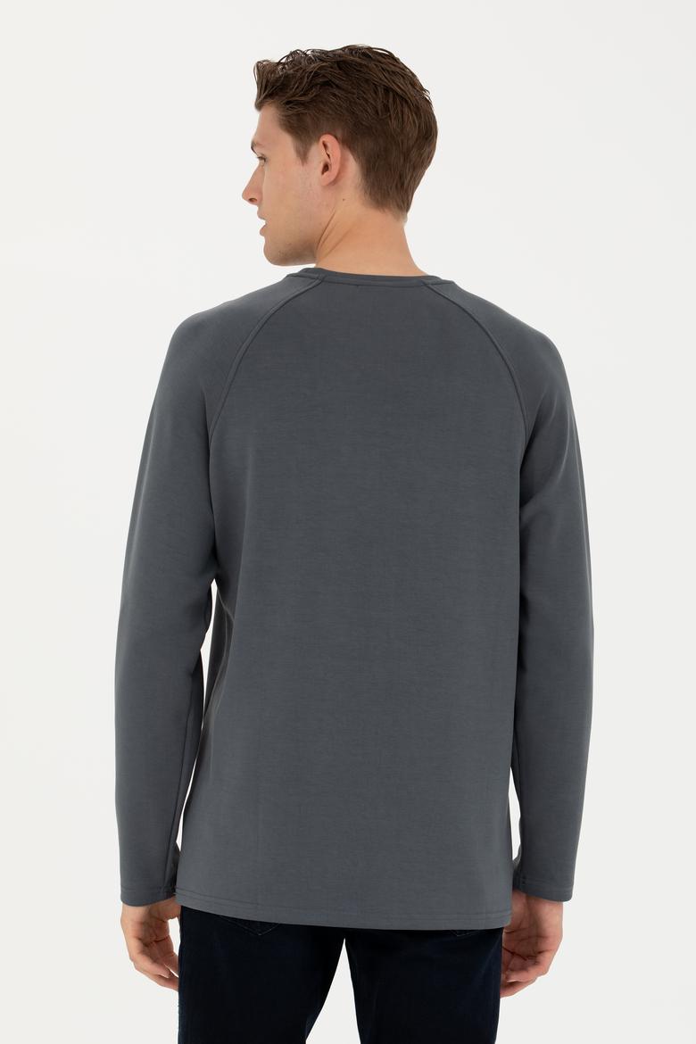 Erkek Antrasit Sweatshirt - 50270814046