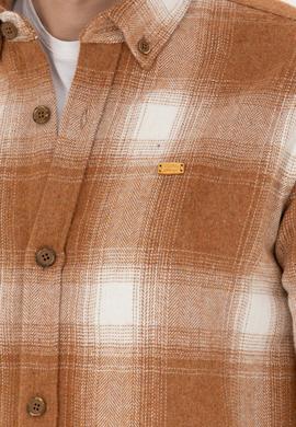 Erkek Hardal Uzun Kollu Gömlek - 50272653010