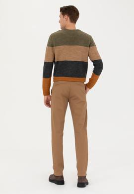 Erkek Camel Kanvas Pantolon - 50275530007