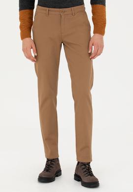 Erkek Camel Kanvas Pantolon - 50275530007