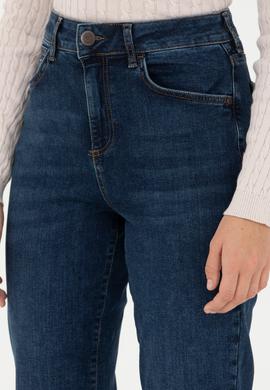 Kadın Koyu Mavi Jean Pantolon - 50276166006