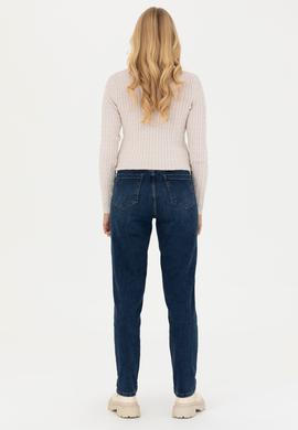 Kadın Koyu Mavi Jean Pantolon - 50276166006