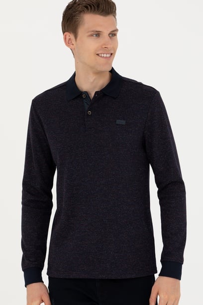 Erkek Lacivert Sweatshirt