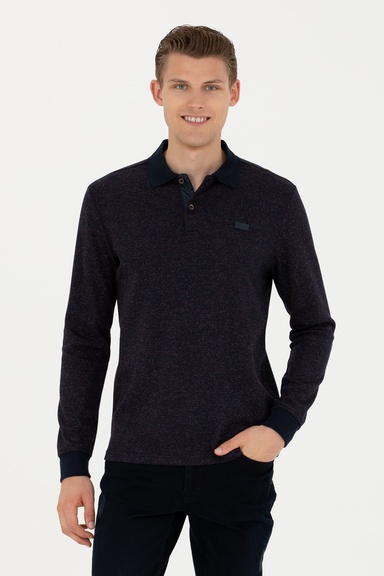 Erkek Lacivert Sweatshirt