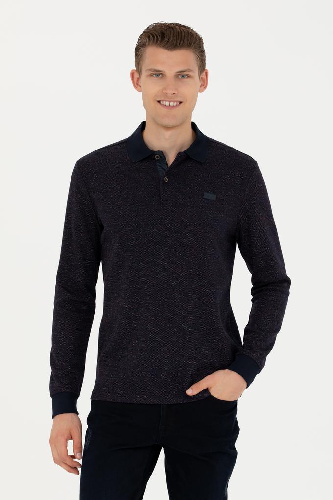 Erkek Lacivert Sweatshirt