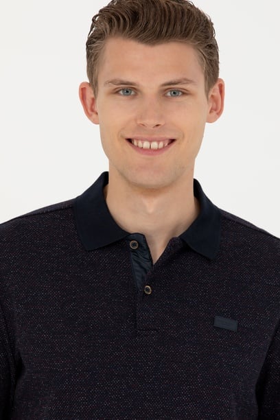 Erkek Lacivert Sweatshirt