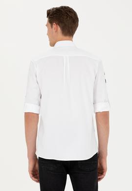 Erkek Beyaz Uzun Kollu Gömlek - 50272289005