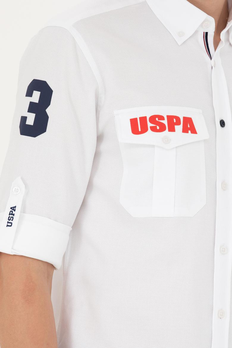 Erkek Beyaz Uzun Kollu Gömlek - 50272289005