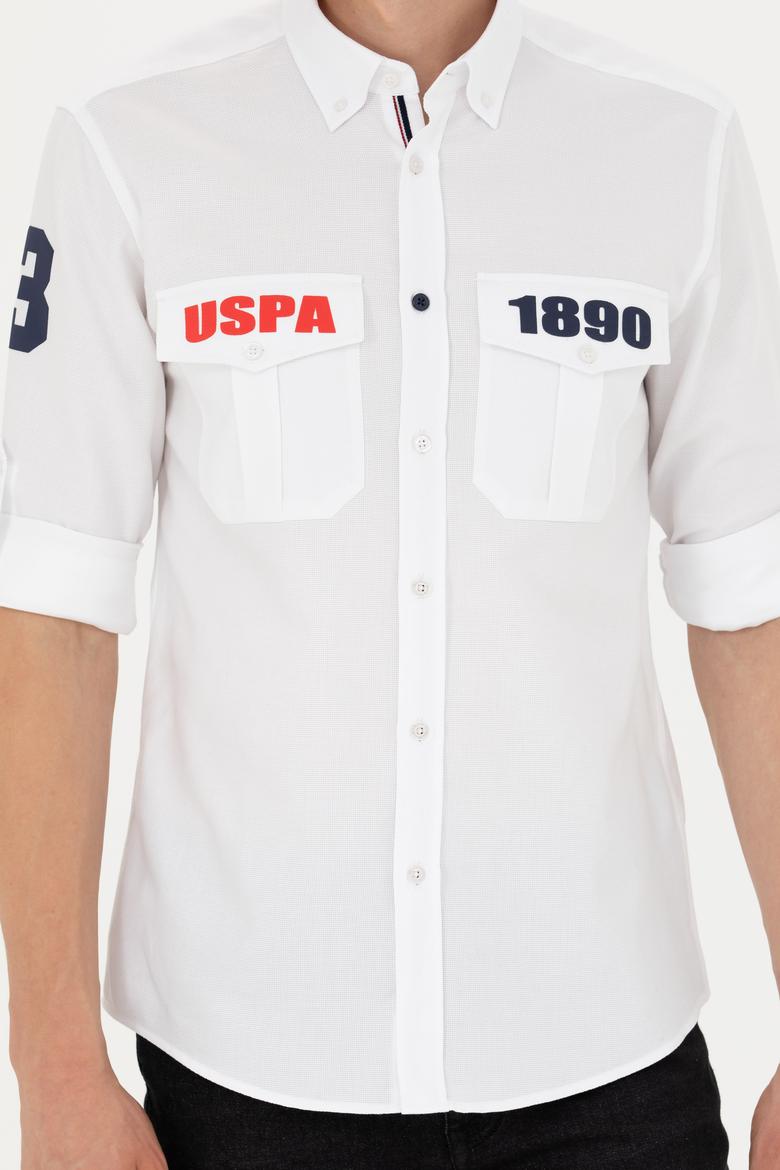 Erkek Beyaz Uzun Kollu Gömlek - 50272289005