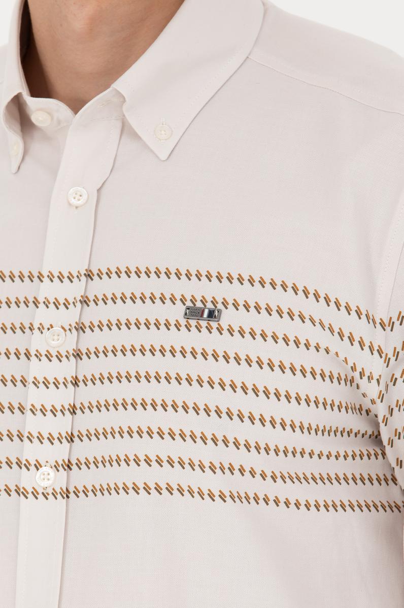 Erkek Taş Uzun Kollu Gömlek