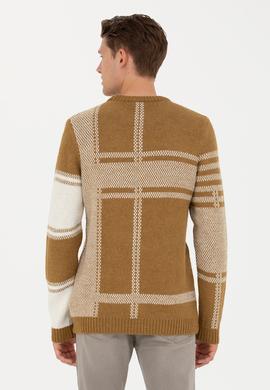 Erkek Açık Haki Kazak - 50271071054