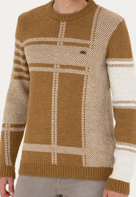 Erkek Açık Haki Kazak - 50271071054