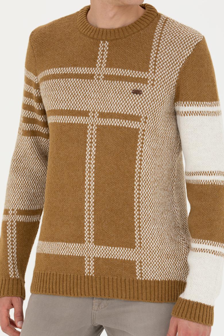 Erkek Açık Haki Kazak - 50271071054