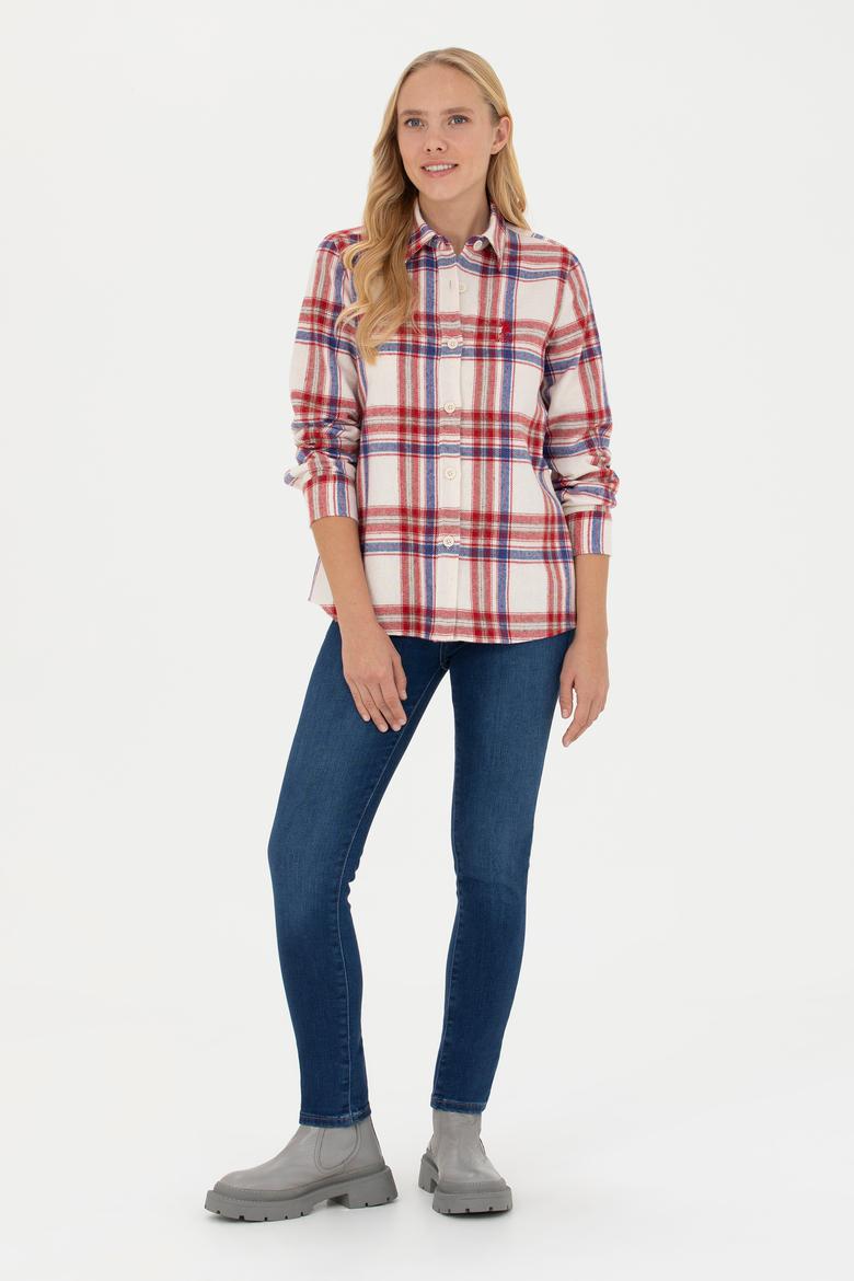 Kadın Koyu Mavi Skinny High Waist Fit Jean Pantolon