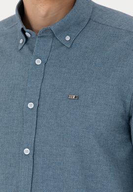 Erkek Açık Mavi Uzun Kollu Gömlek - 50276574076