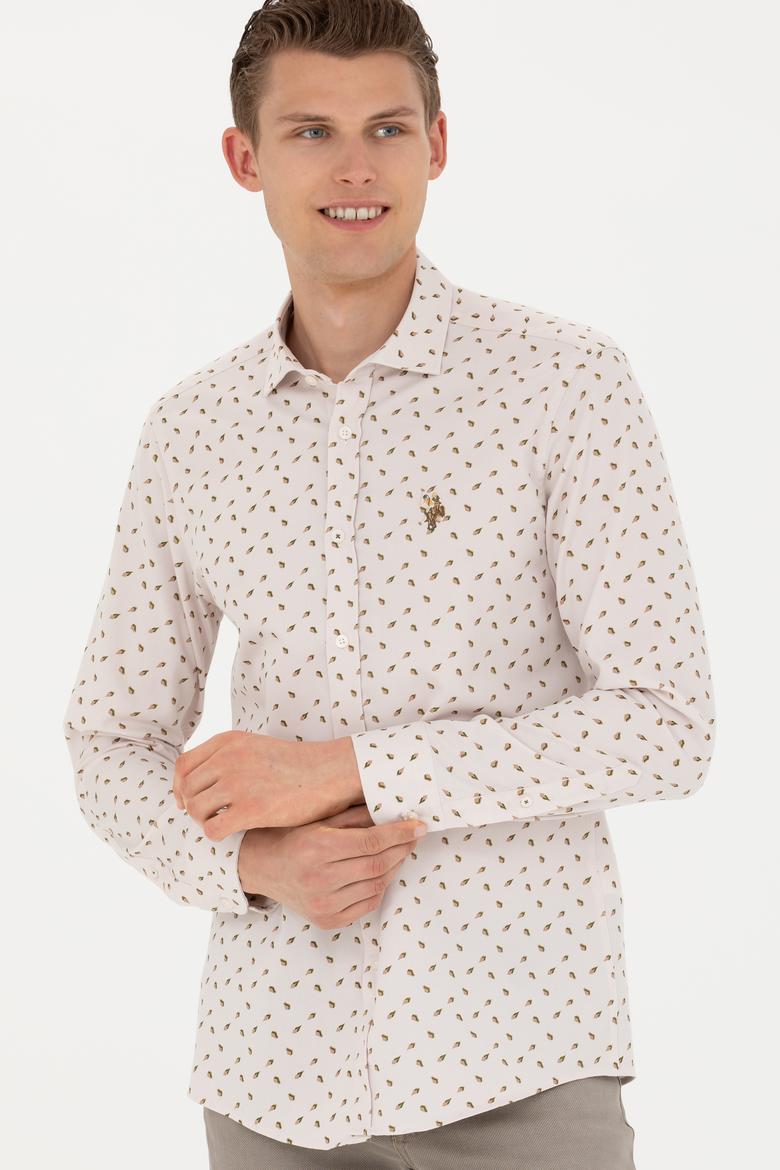 Erkek Taş Uzun Kollu Gömlek - 50272490001