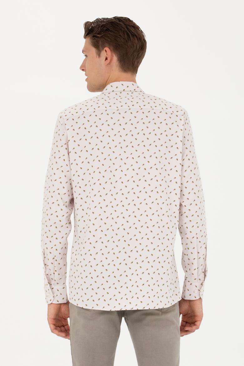 Erkek Taş Uzun Kollu Gömlek - 50272490001