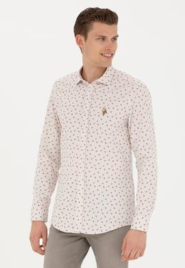 Erkek Taş Uzun Kollu Gömlek - 50272490001