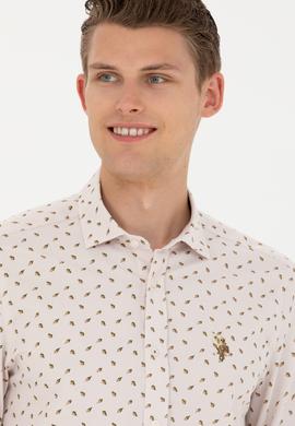 Erkek Taş Uzun Kollu Gömlek - 50272490001