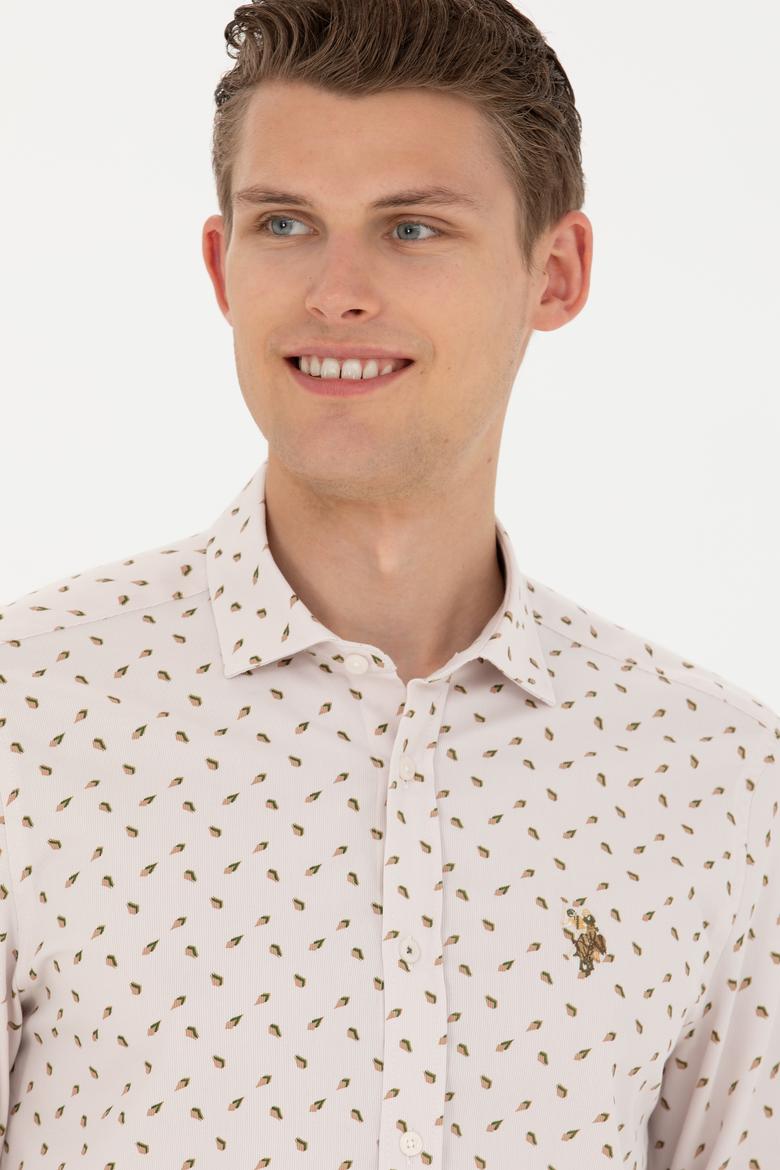 Erkek Taş Uzun Kollu Gömlek - 50272490001