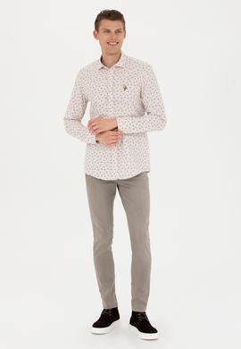 Erkek Taş Uzun Kollu Gömlek - 50272490001