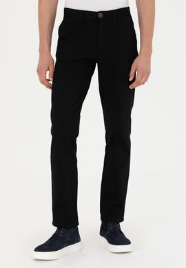 Erkek Siyah Kanvas / Chino Pantolon - 50266089038