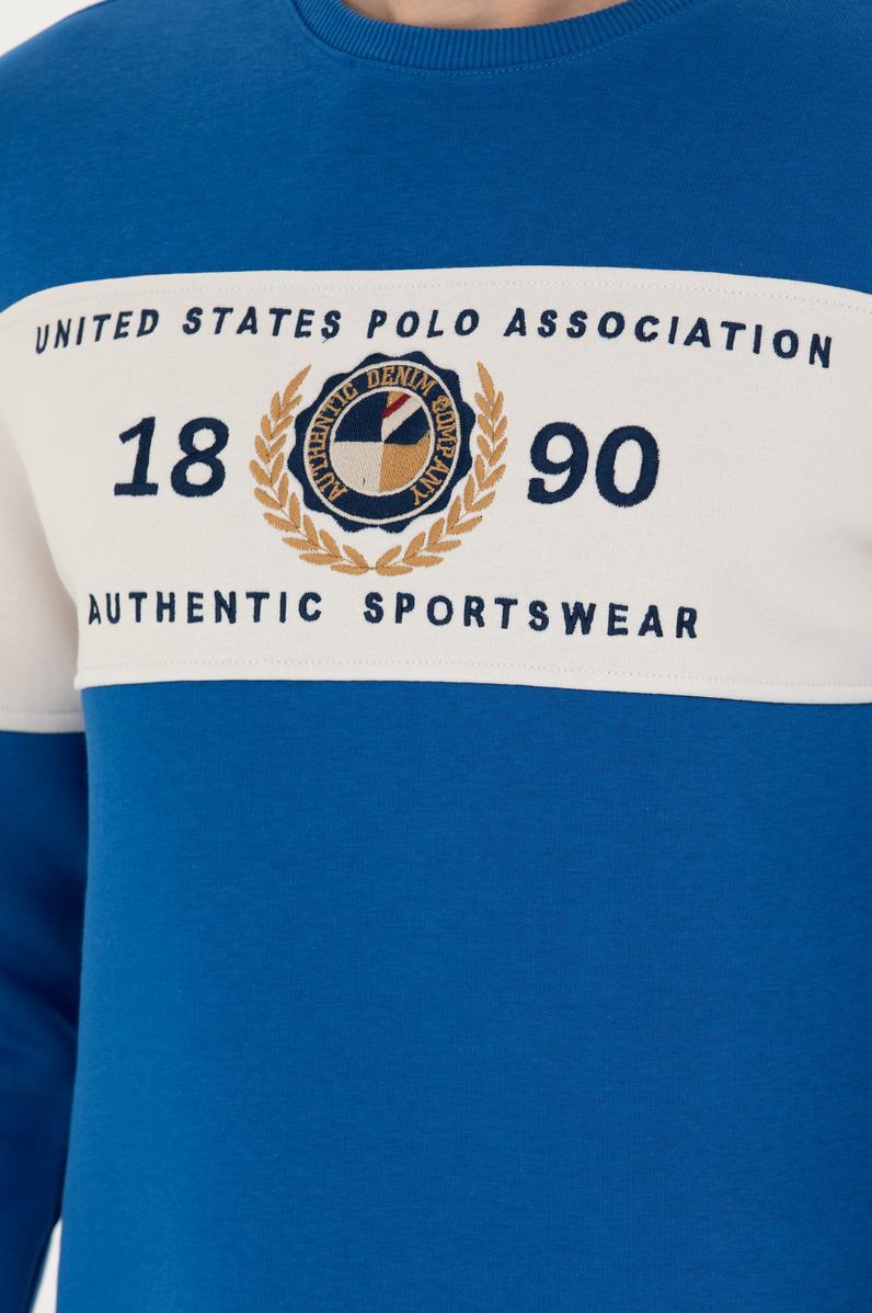 Erkek Saks Sweatshirt