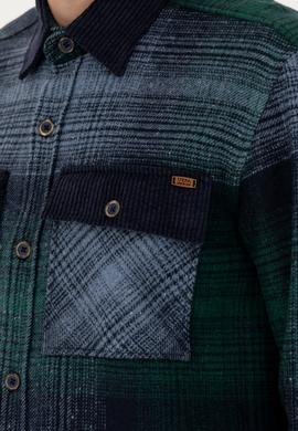 Erkek Petrol Uzun Kollu Gömlek - 50272716012