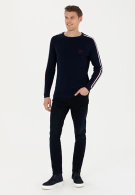 Erkek Lacivert Kazak - 50277103005