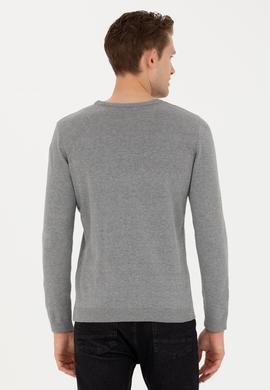 Erkek Gri Melanj Kazak - 50277115002