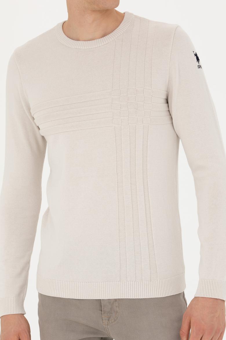 Erkek Taş Bisiklet Yaka Kazak - 50277115029