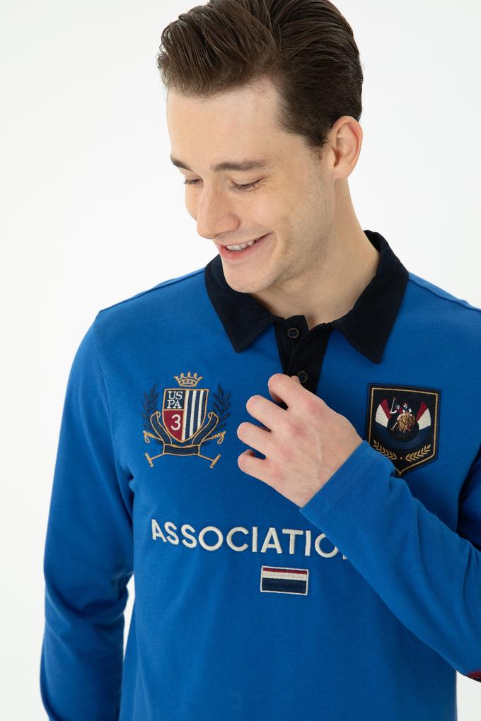 Erkek Saks Sweatshirt