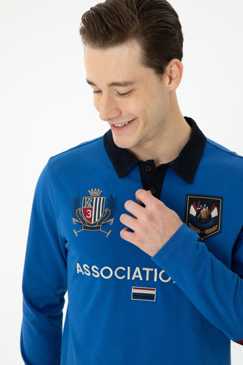 Erkek Saks Sweatshirt