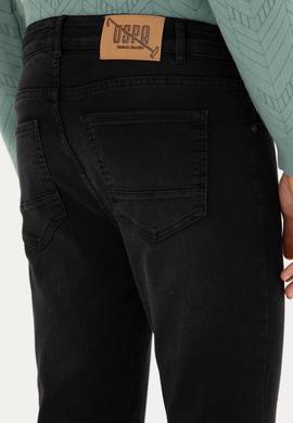 Erkek Koyu Gri Jean Pantolon - 50277465026