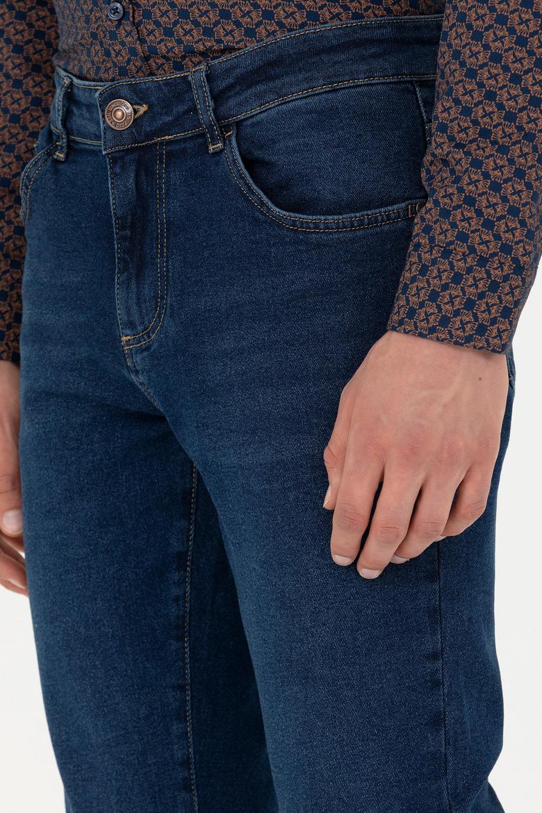 Erkek Mavi Jean Pantolon - 50276934068