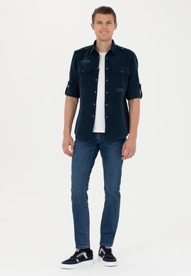 Erkek Kırmızı Jean Pantolon - 50277720015