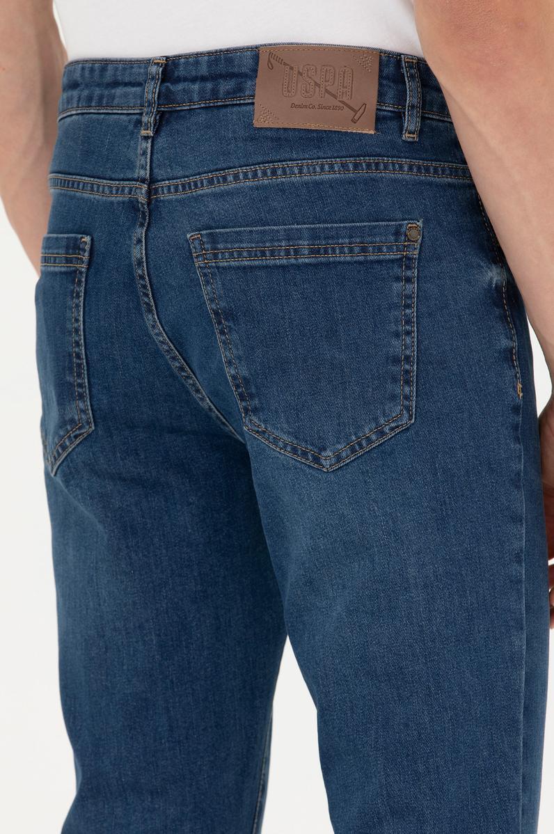 Erkek Kırmızı Jean Pantolon