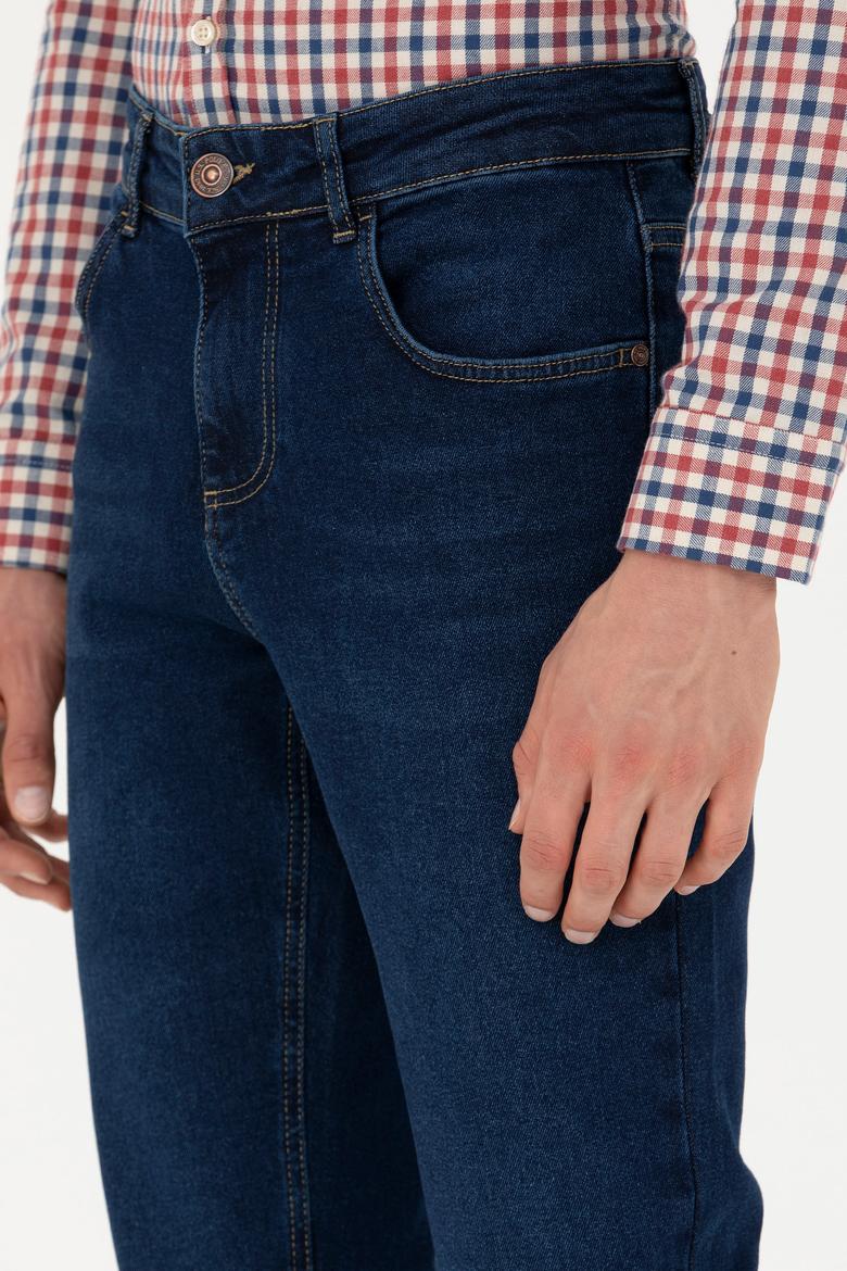 Erkek Mavi Jean Pantolon - 50276930068