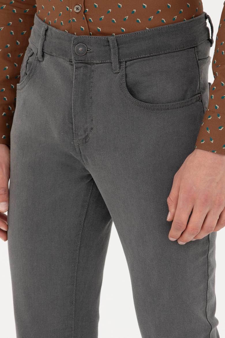 Erkek Gri Jean Pantolon - 50277510002